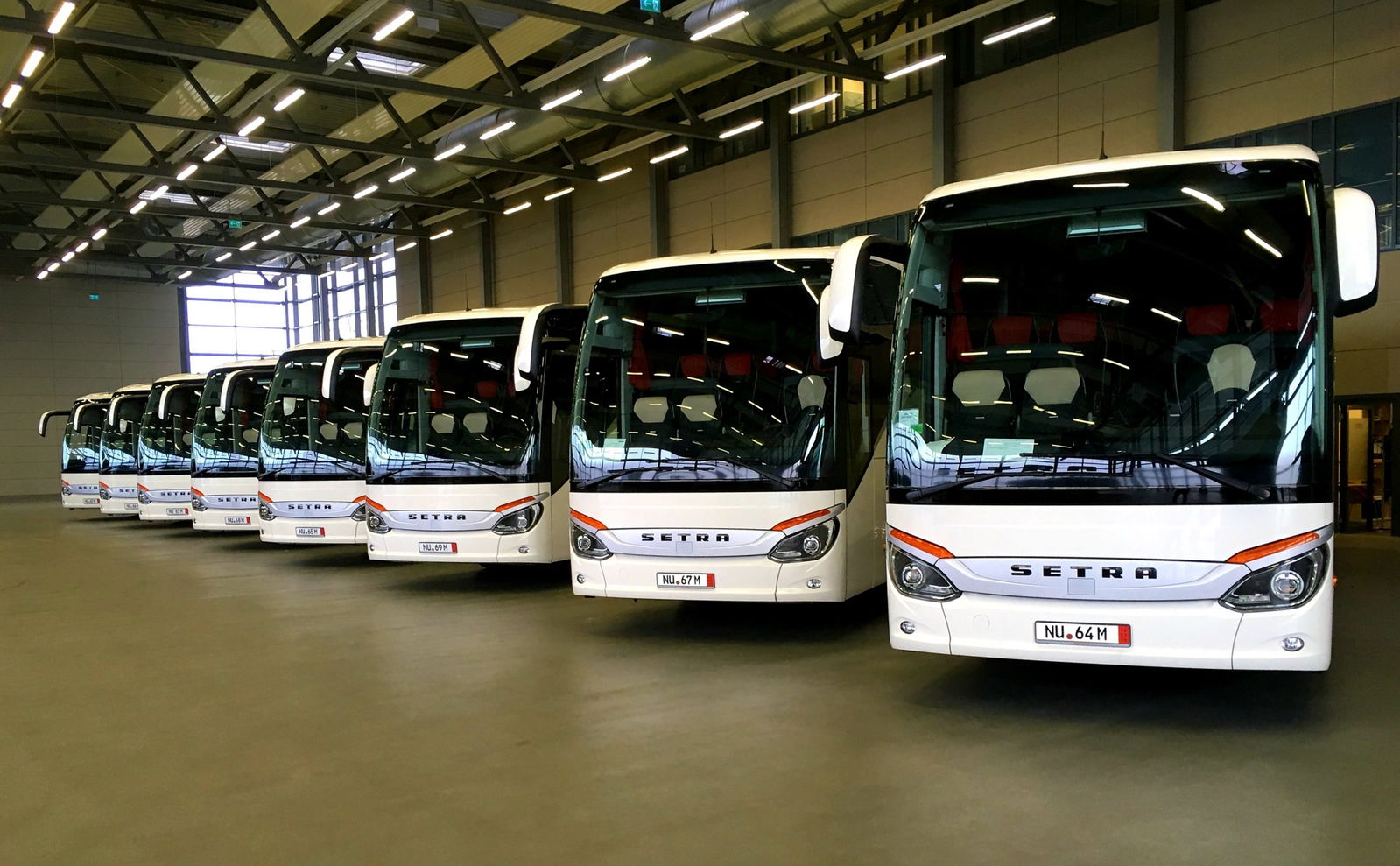 Nyolc újszerű Setra érkezik a Volánbuszhoz