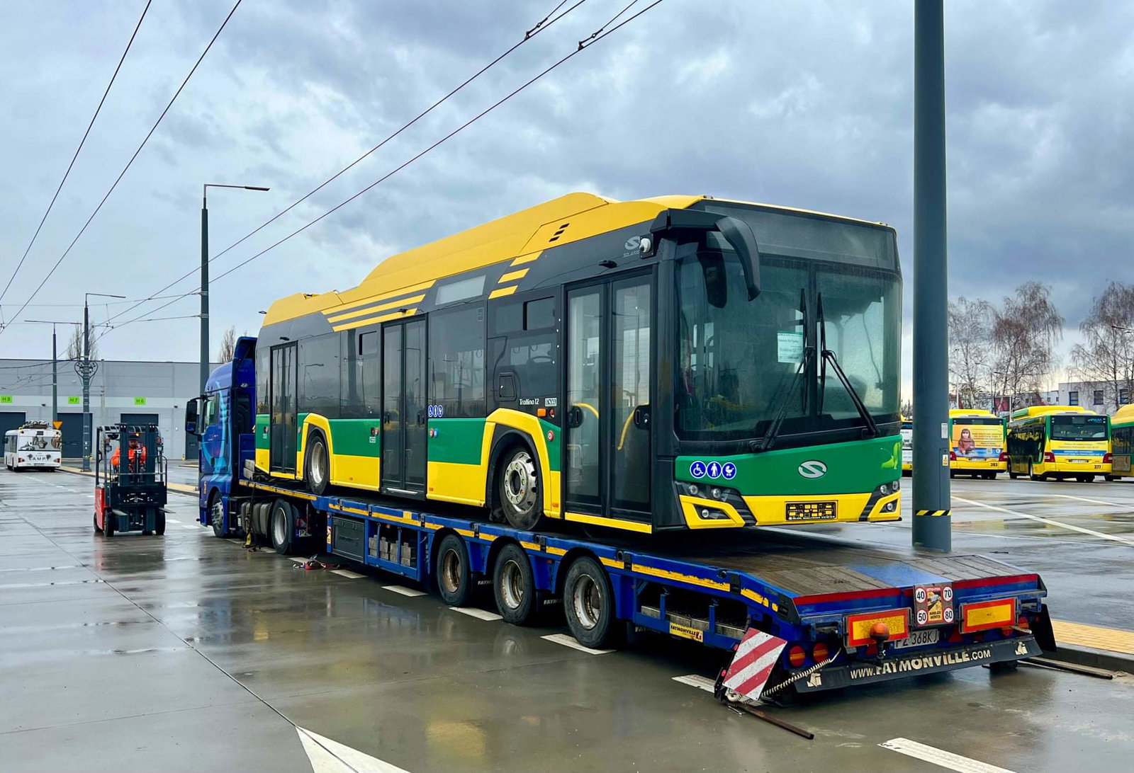 Solaris "szupertrolibuszokat" állít forgalomba a lengyel Tychy városa