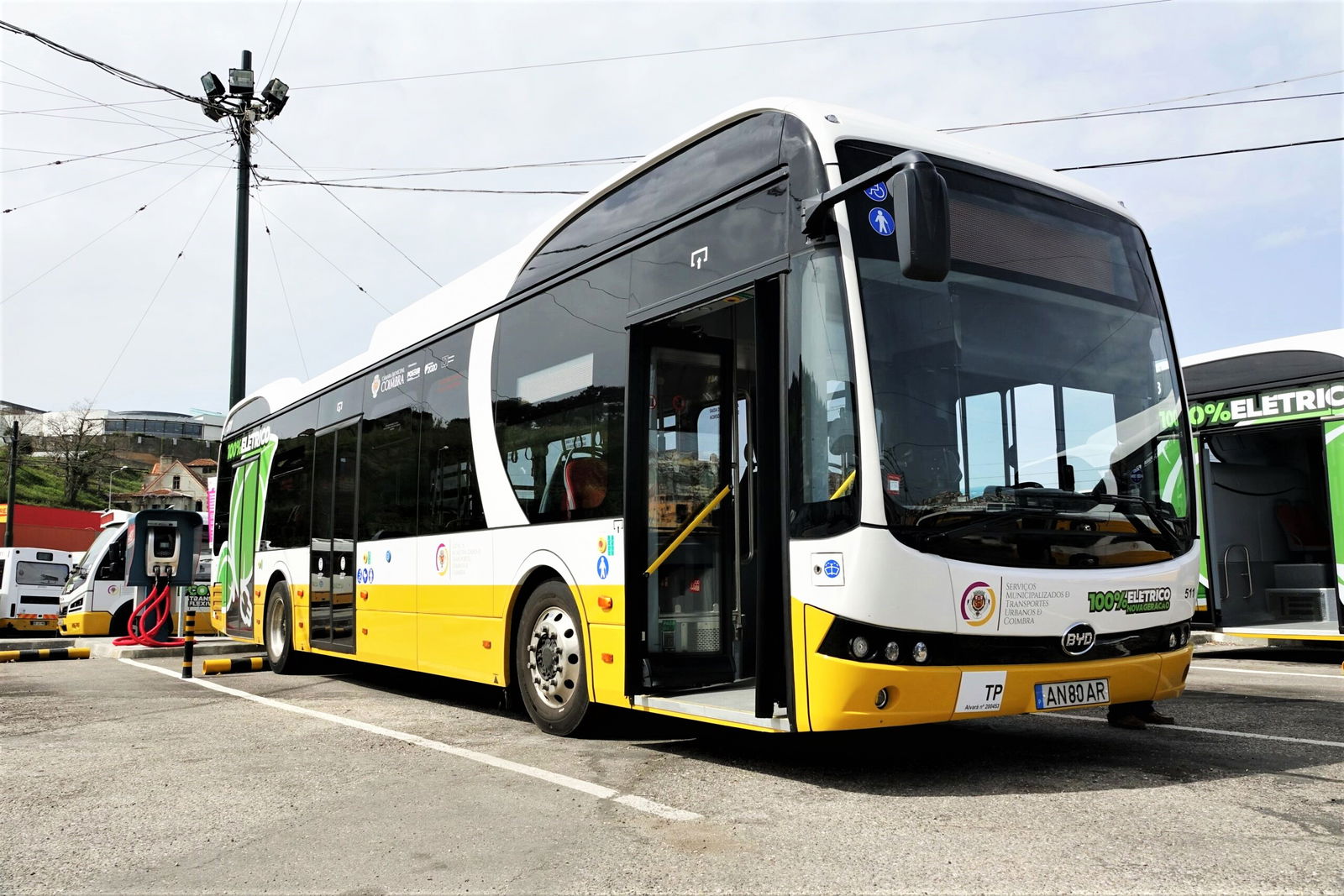 Másodjára szállított villanybuszokat Coimbrába a BYD