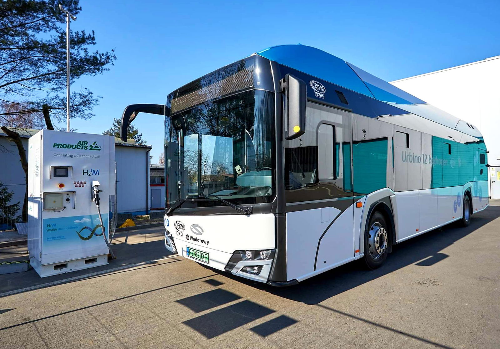 Solaris hidrogénbuszt tesztel Jaworzno
