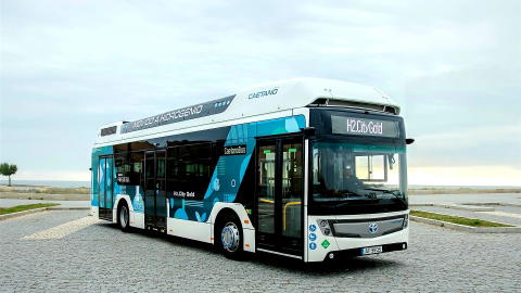 Tizennyolc hidrogénbuszt szállít Németországba a Toyota és a CaetanoBus