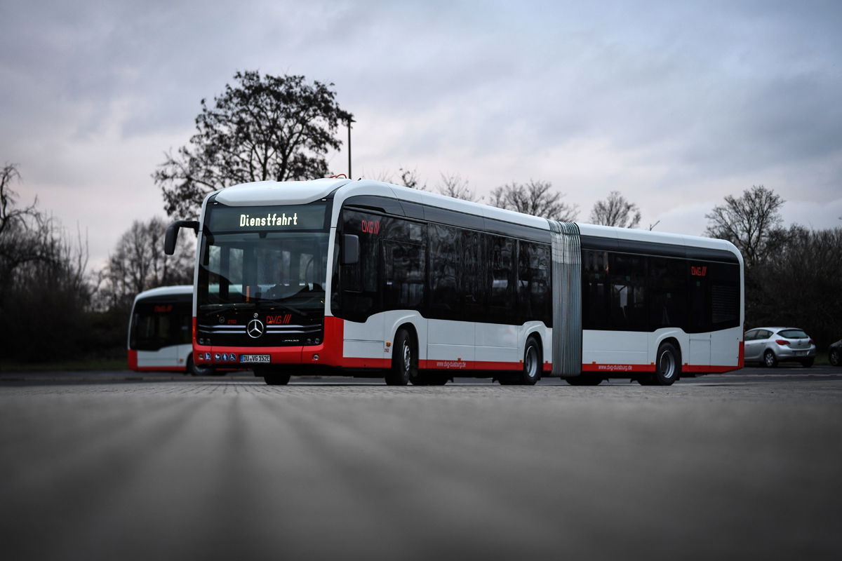 Hét csuklós eCitaro G állt forgalomba Duisburgban