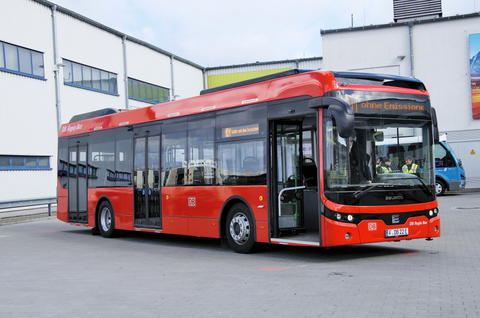 Nyolcszáz darab e-busz szállításáról kötött keretmegállapodást az Ebusco és a Deutsche Bahn