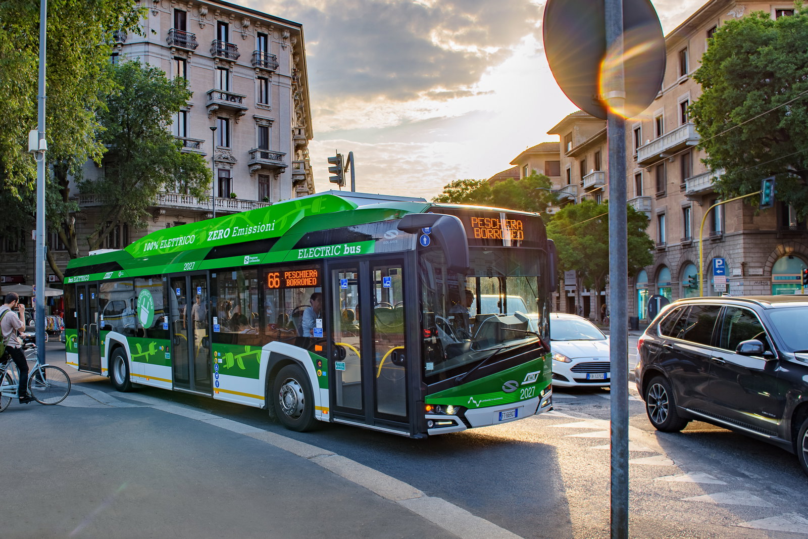 Újabb 75 elektromos Solaris Urbinót vásárol Milanó
