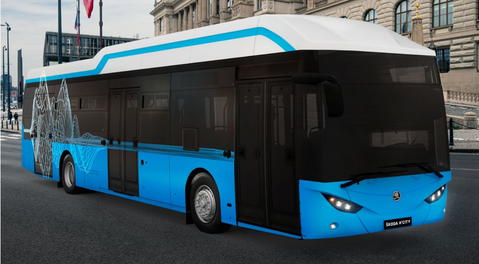 H’City néven érkezik a Škoda hidrogénbusza