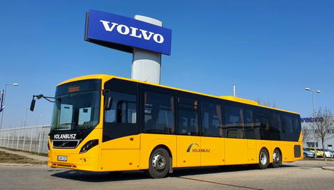 Újabb 50 darab háromtengelyes Volvo 8900-as a Volánbusznak