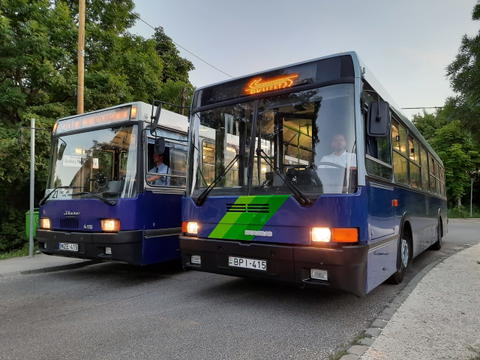 Fotós napot szervez a BKV Óbudán az Ikarus 415 tiszteletére