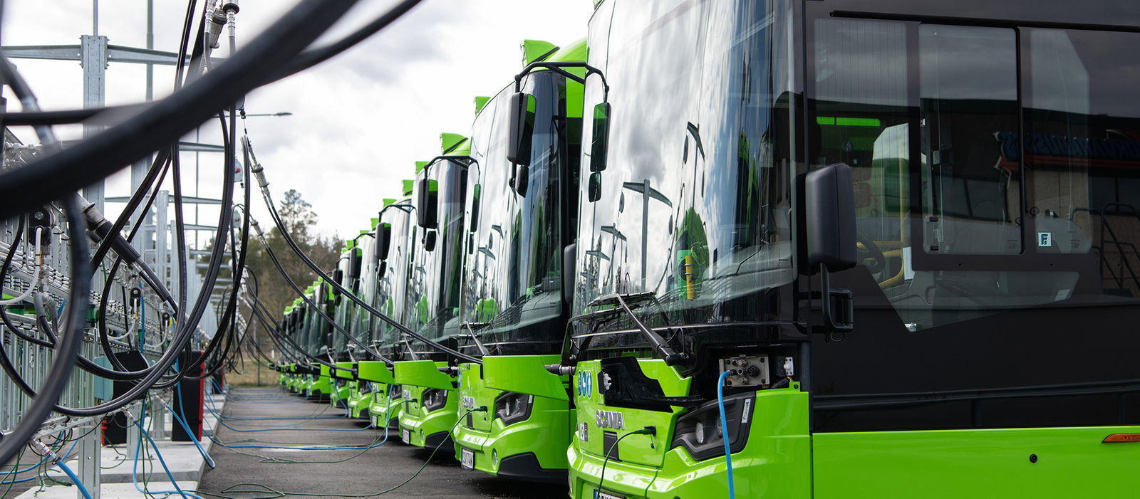 Harmincnégy környezetbarát Scaniát állított forgalomba a svéd Bergkvarabuss