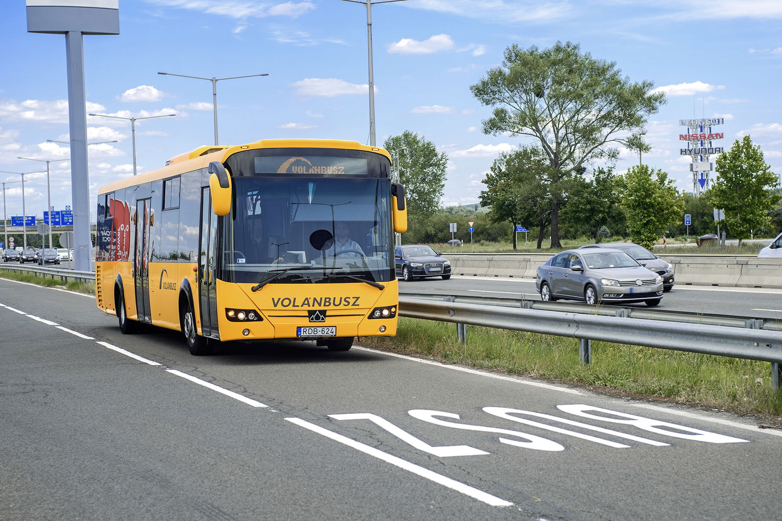 Buszsáv könnyíti az M3-ason az ingázók életét