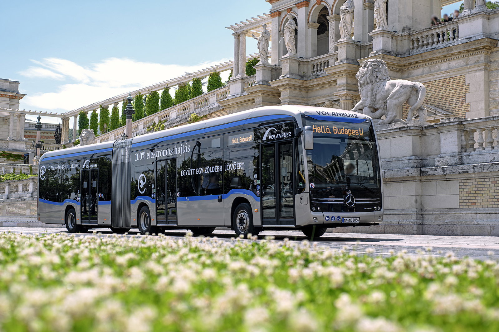 Ismét csuklós eCitarót tesztel a Volánbusz