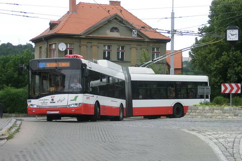 Újra megpróbálkozik a trolibeszerzéssel Ústí nad Labem
