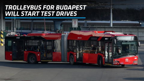 Elkészült Budapest tavaly megrendelt 48 darabos Trollino-flottájának első példánya