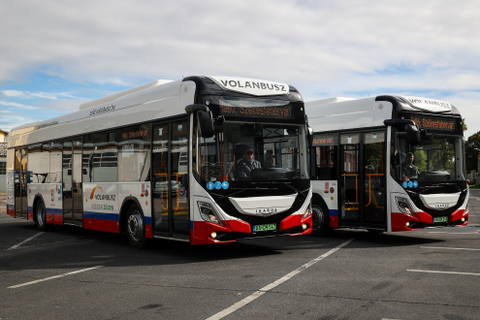 Két Ikarus villanybusz is részt vesz a II. Győri Klíma Expón