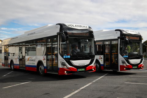 Két Ikarus villanybusz is részt vesz a II. Győri Klíma Expón
