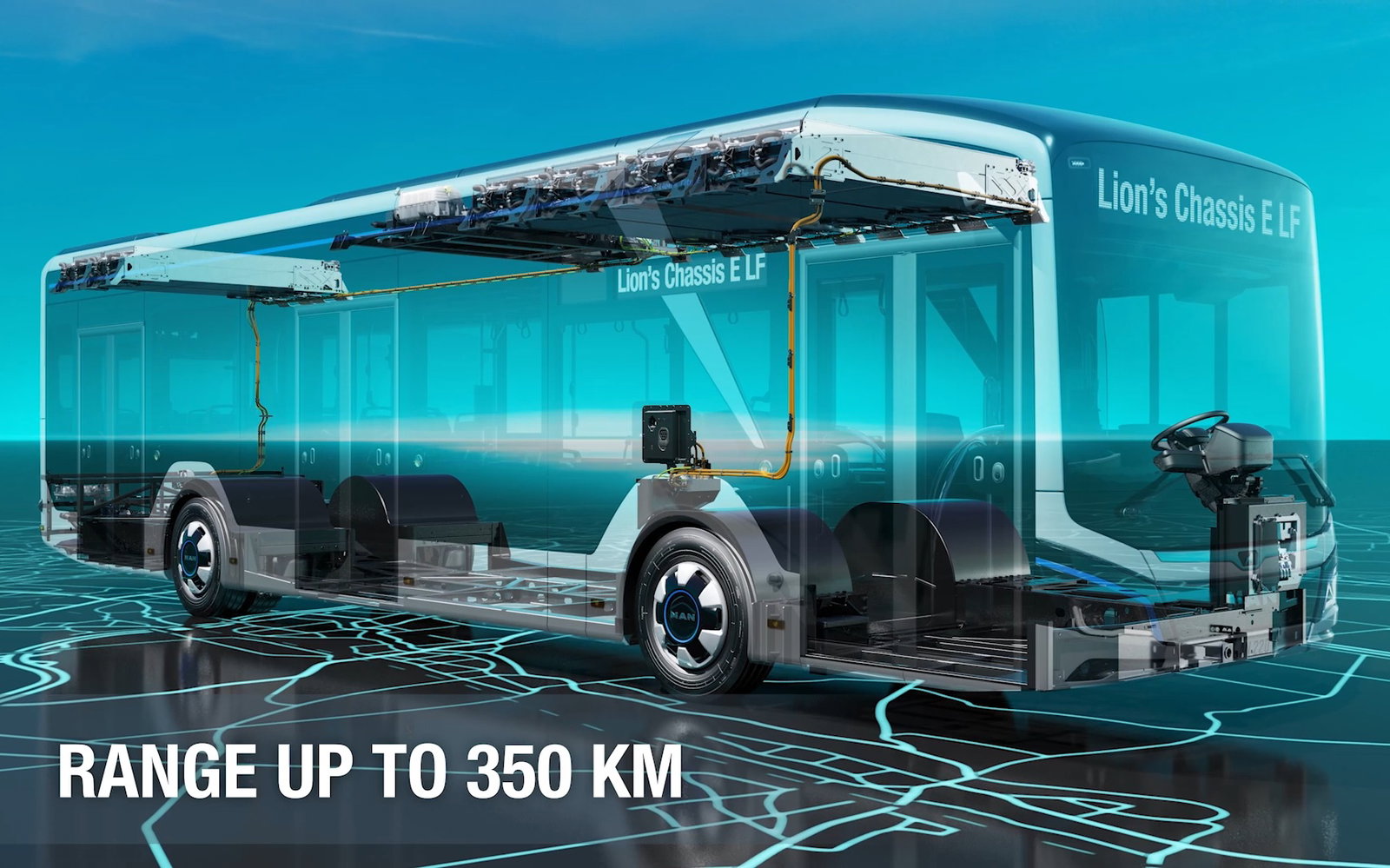 Ausztráliában tartották az MAN Lion's Chassis E elektromos alváz világpremierjét