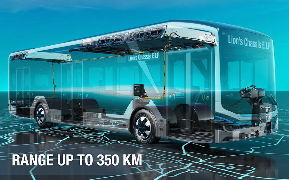Ausztráliában tartották az MAN Lion's Chassis E elektromos alváz világpremierjét