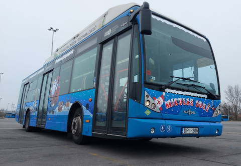 Idén is közlekedik a BKV Mikulásbusza
