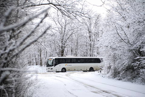 Zajlik a téli felkészülés a Volánbusznál