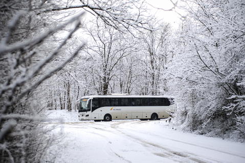 Zajlik a téli felkészülés a Volánbusznál