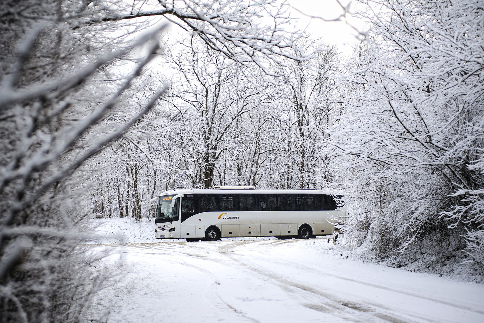 Zajlik a téli felkészülés a Volánbusznál