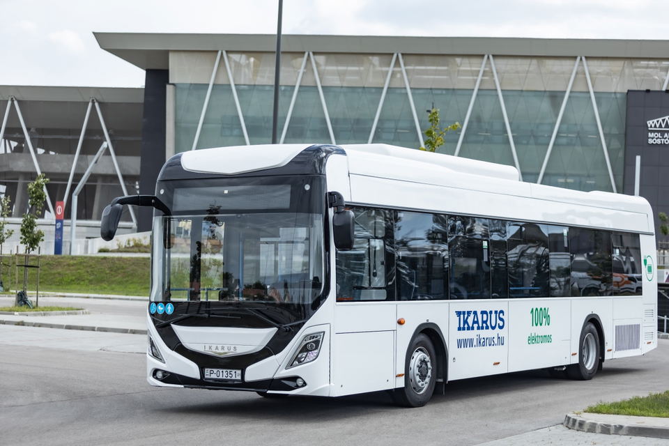 Az Ikarus is indult Szczecinek meghiúsult e-busz tenderén