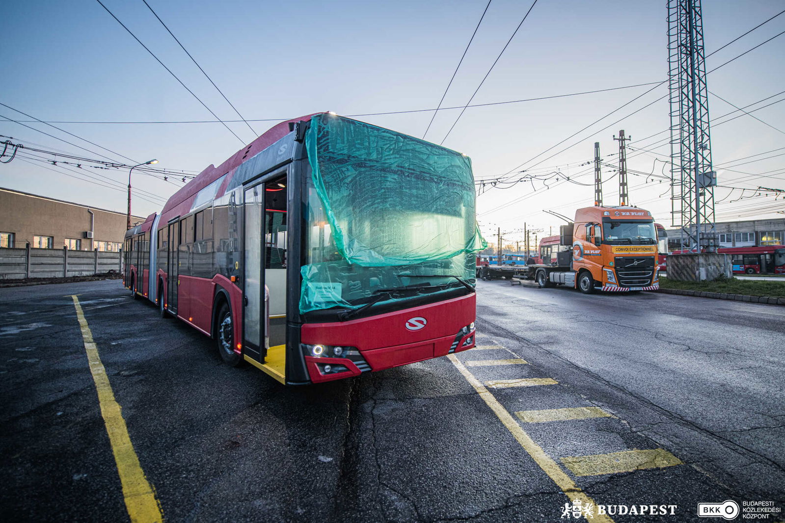 Újabb tíz Solaris-Škoda trolibusz érkezik Budapestre januárban
