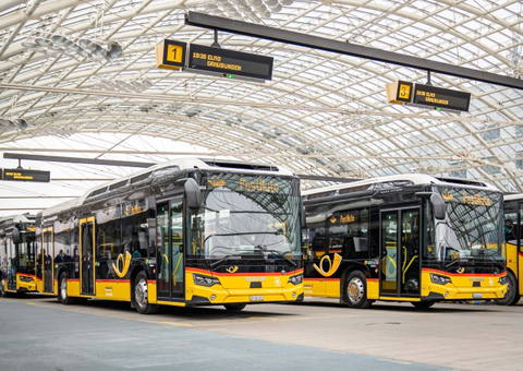 Villanyhajtású Scaniák álltak szolgálatba a svájci PostAutónál