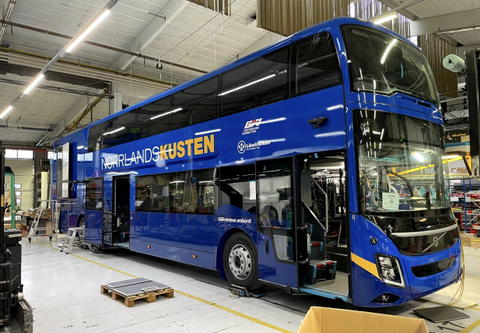 Elkészült a 100. emeletes Volvo 9700-as a Carrus Deltánál
