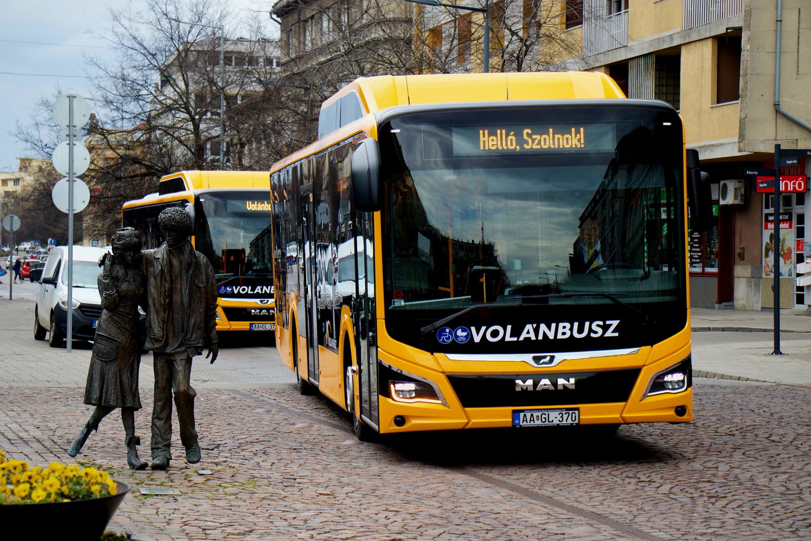 Negyven gázüzemű Lion's City áll forgalomba Szolnok környékén