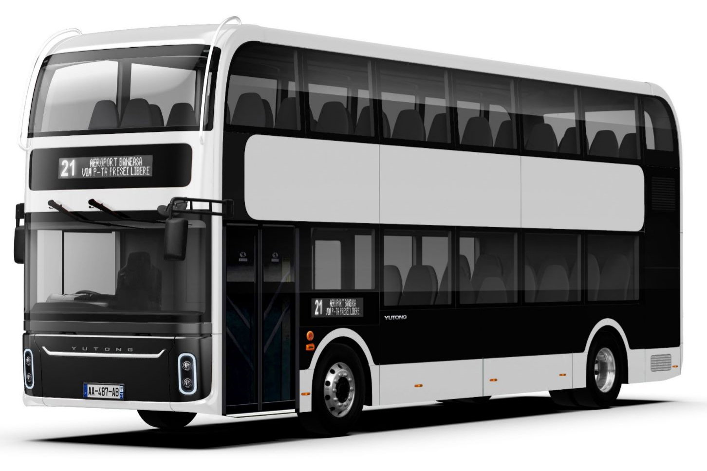 Városi emeletes villanybusszal lép piacra az Egyesült Királyságban a Yutong