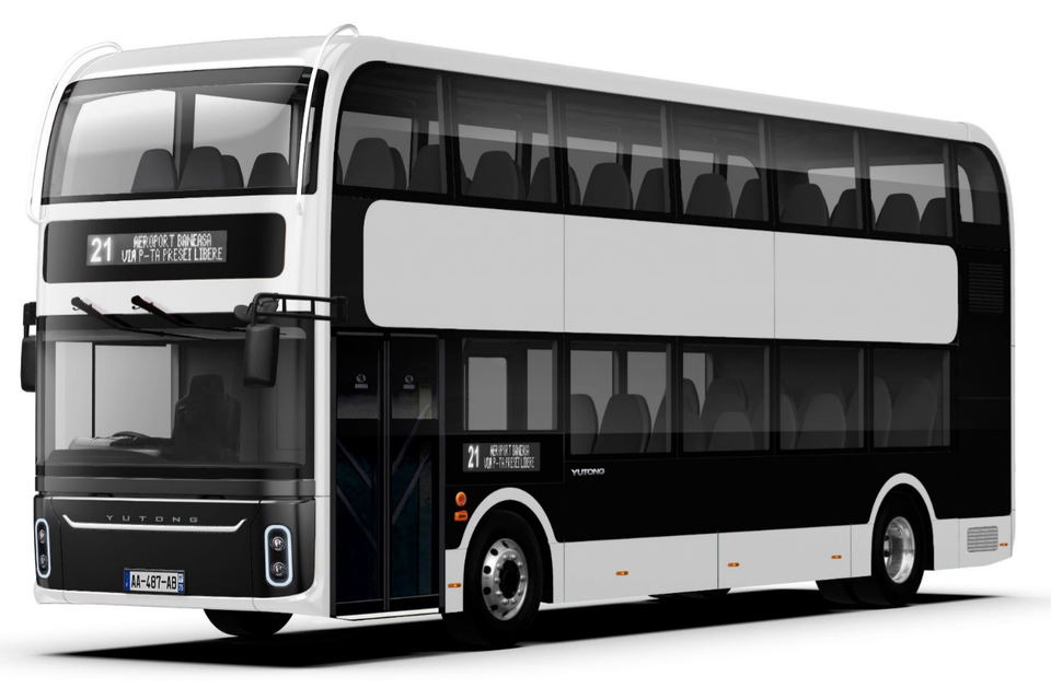 Városi emeletes villanybusszal lép piacra az Egyesült Királyságban a Yutong