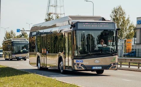 Elektromos Urbinókat szállított a Solaris Lettországba