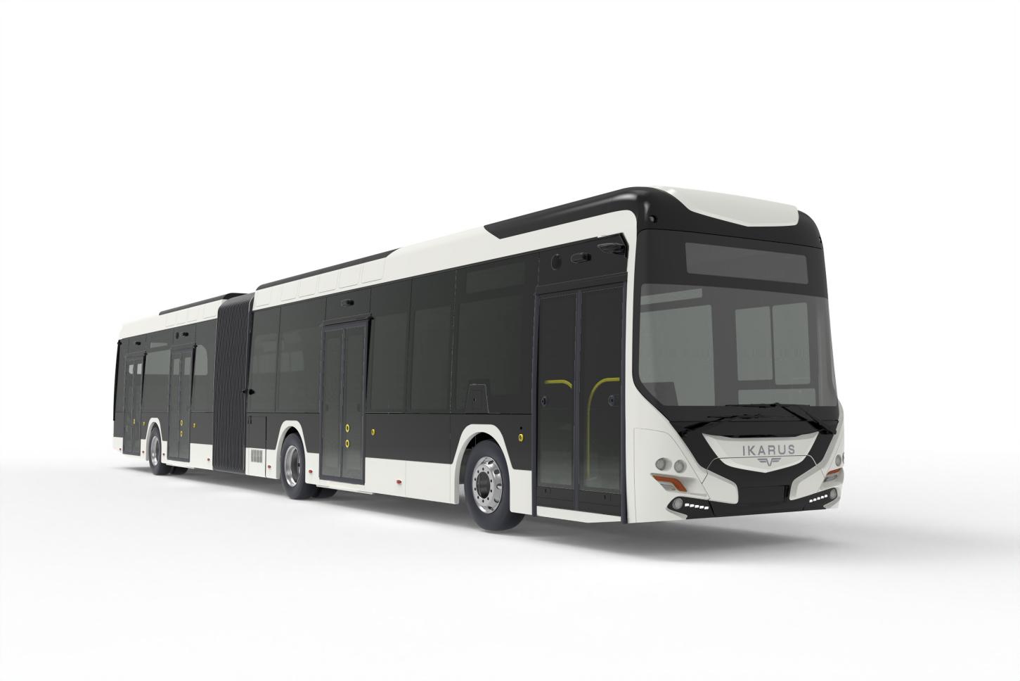 Háromtagúra bővül az Ikarus elektromos városi típuscsaládja