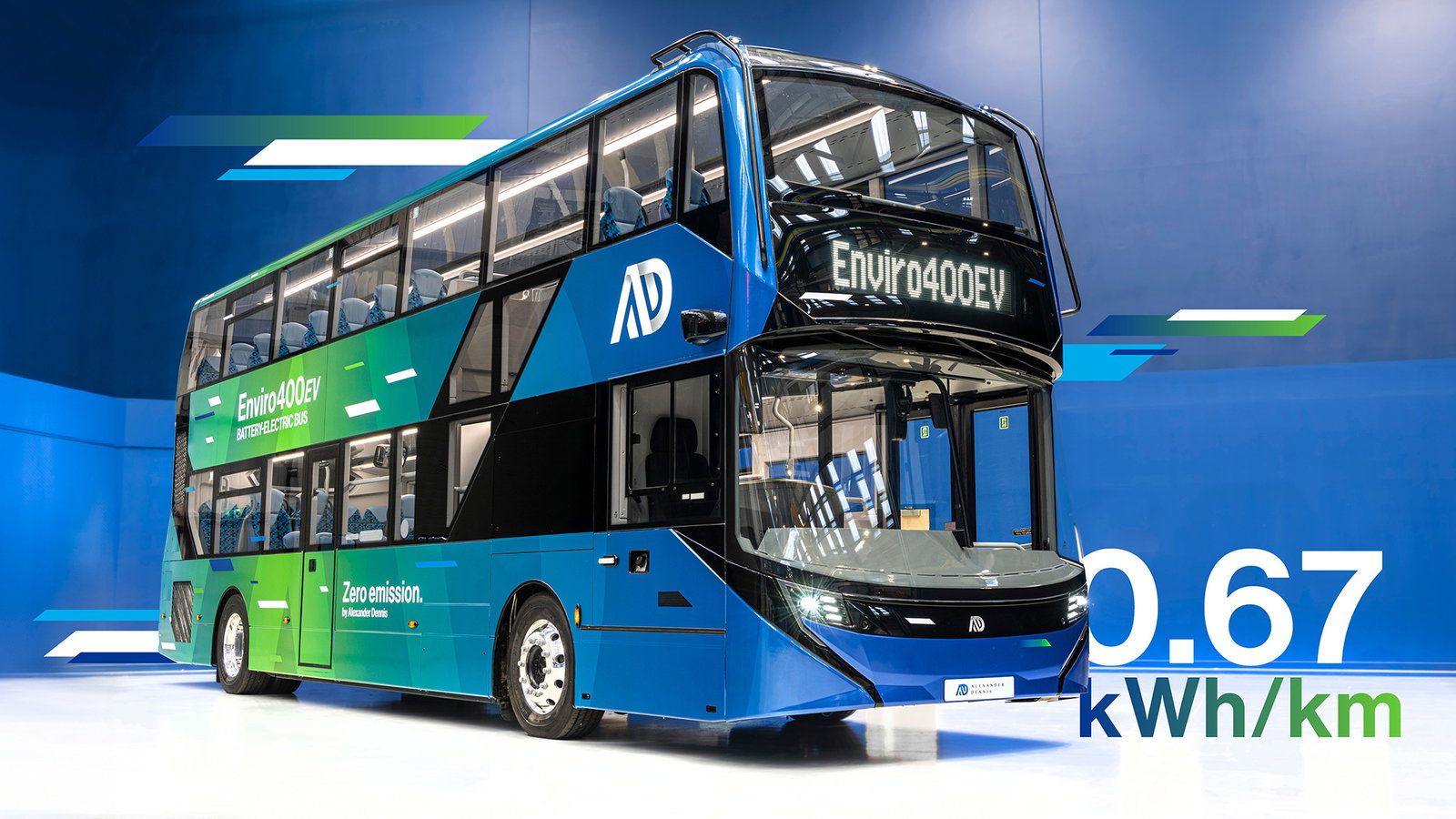 Kategóriája legkedvezőbb energiafogyasztását ígéri az új Alexander Dennis Enviro400EV