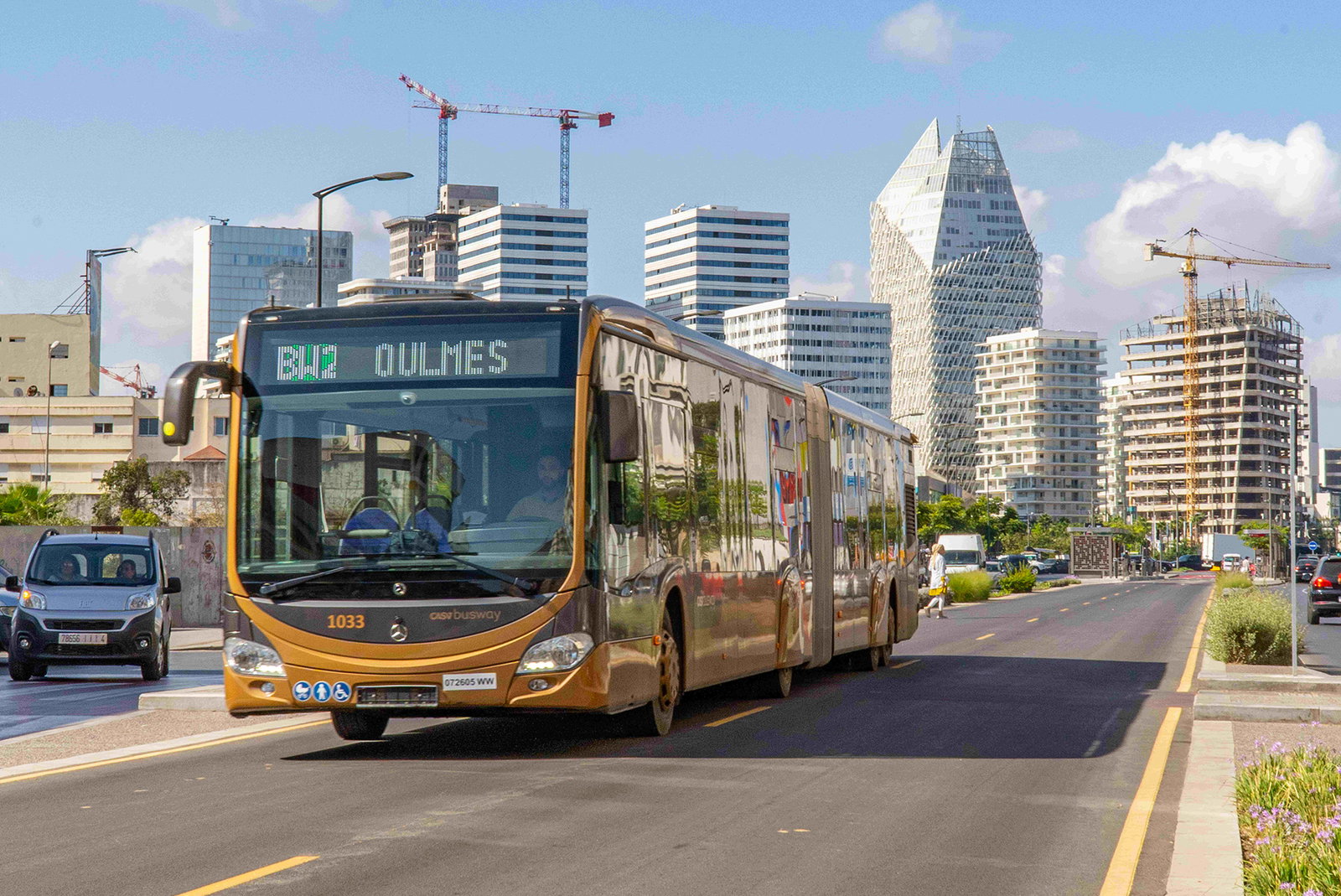 Megkezdte működését Casablanca új BRT-hálózata