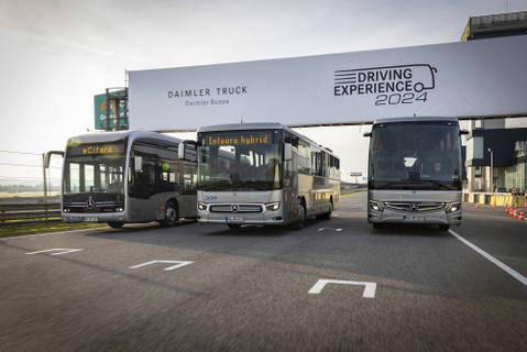 Daimler Buses Driving Experience 2024: középpontban a balesetmegelőzés