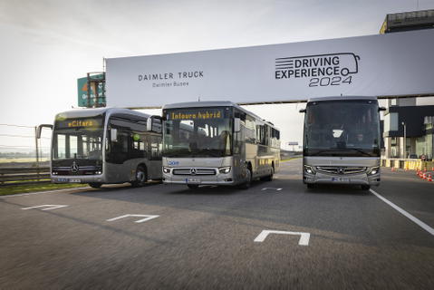 Daimler Buses Driving Experience 2024: középpontban a balesetmegelőzés