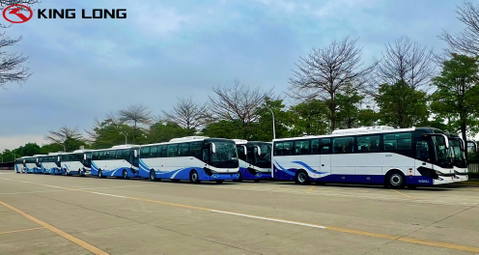 Kétszáz darab tisztán elektromos hajtású távolsági buszt szállított Vuhanba a King Long
