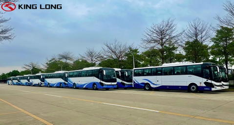 Kétszáz darab tisztán elektromos hajtású távolsági buszt szállított Vuhanba a King Long