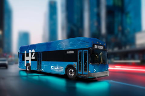 Hidrogénhajtású busztípuson dolgozik a Gillig, a BAE Systems és a Ballard Power Systems