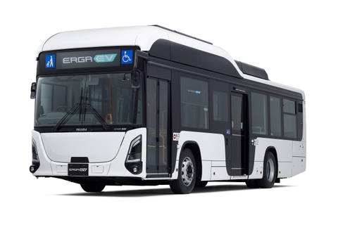 Már rendelhető Japánban az Isuzu Erga EV villanybusz