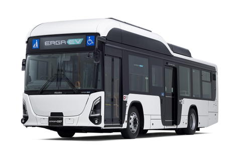 Már rendelhető Japánban az Isuzu Erga EV villanybusz