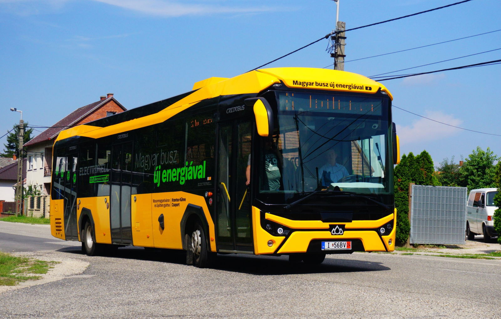 ADAS-rendszerekkel frissül a villanyhajtású Credobus Electronell