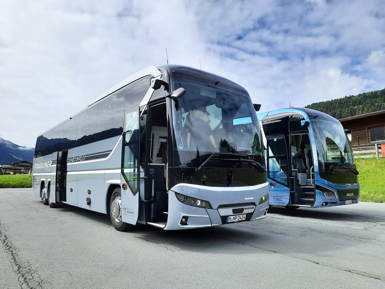 Alpesi cirkálás - kipróbáltuk az MAN és a Neoplan 2024-es újdonságait