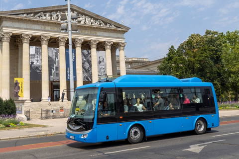 Budapesten is bemutatkozott a Ganz-SOR EBN8 elektromos midibusz