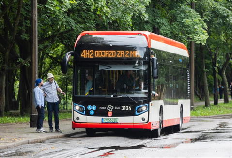Lengyel gyártmányú hidrogénbuszokkal bővül Gdańsk flottája