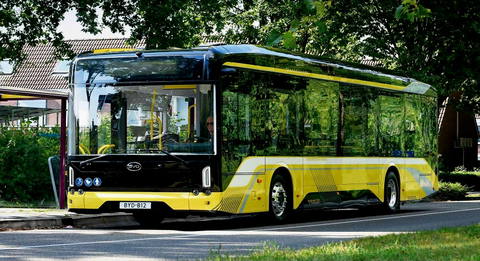 A BYD teljesíti az Ebusco 47 darabos växjöi megbízását