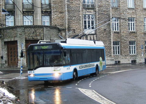 Elbúcsúztak Tallinn útjaitól a Ganz elektronikás Solaris Trollino trolibuszok