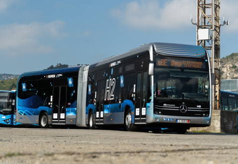 Magyarországon is bemutatkozik a Mercedes-Benz eCitaro G fuel cell