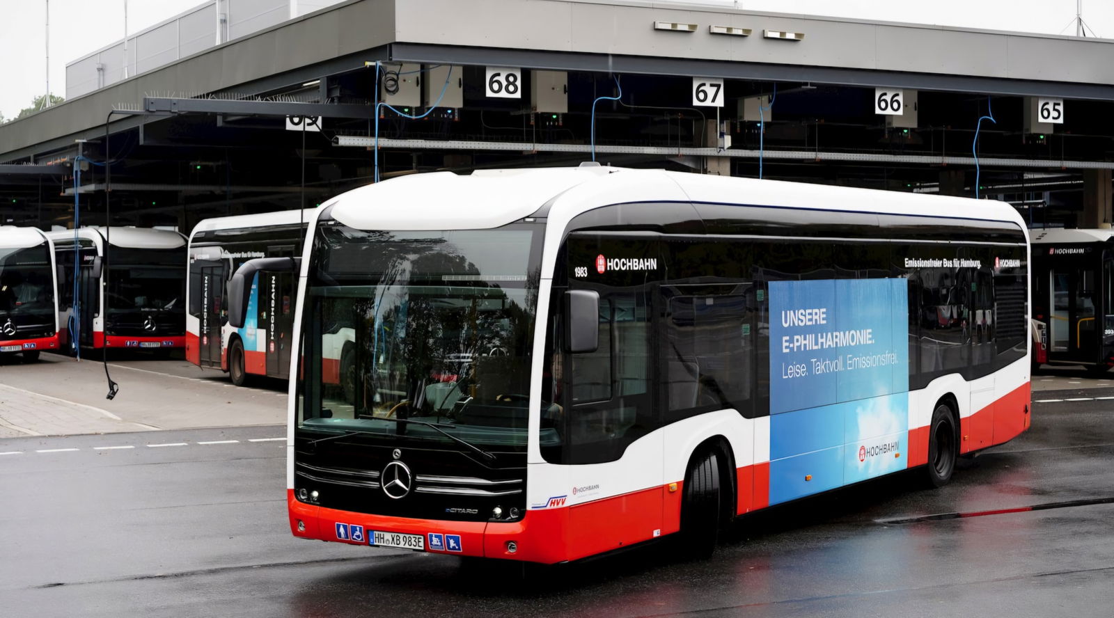 350 eCitaro beszerzéséről kötött megállapodást a Hamburger Hochbahn és a Daimler Buses